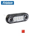 Fristom feu de position rectangulaire 4 Led rouge