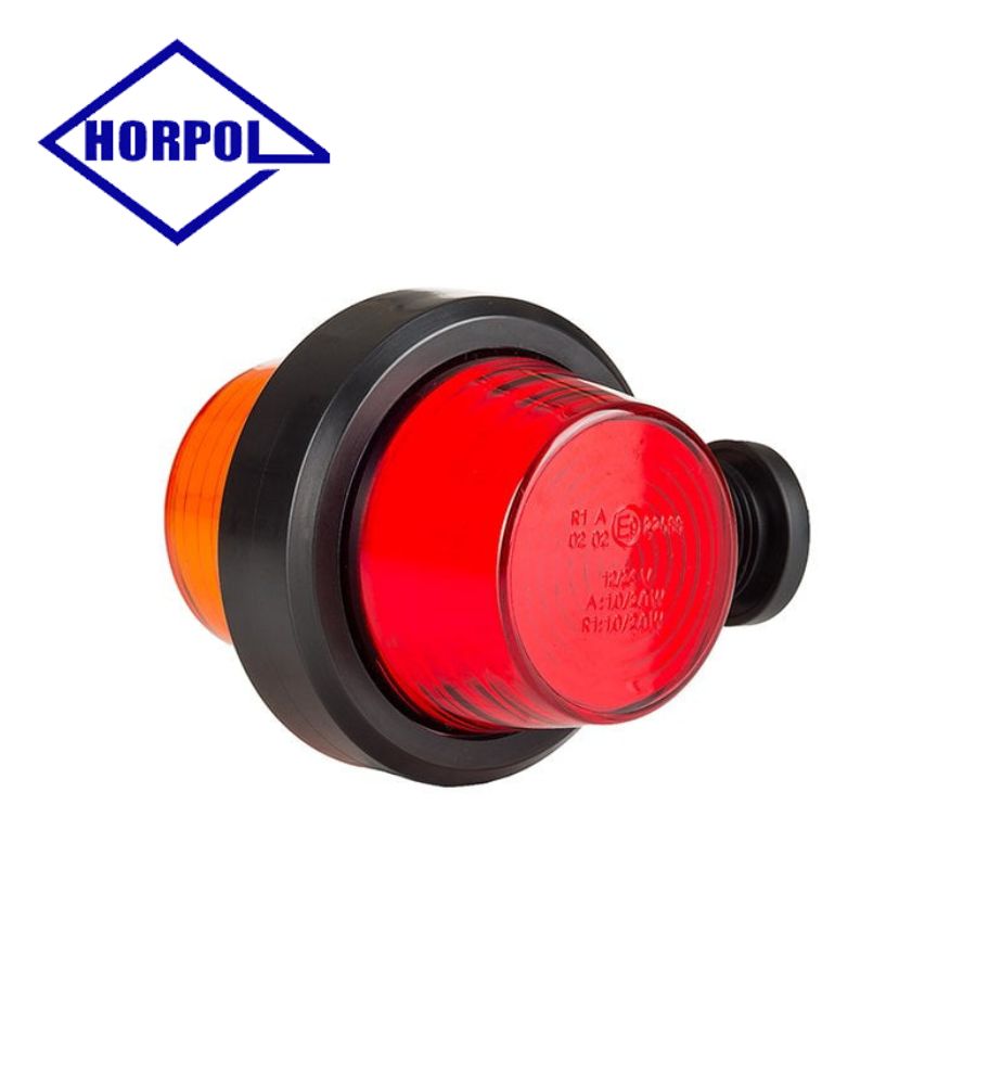 Horpol feu de gabarit Neon orange et rouge court