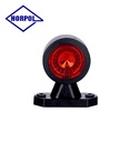 Horpol feu de gabarit droit court blanc et rouge