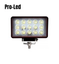 Pro led Phare de travail rectangulaire 3444LM 38W