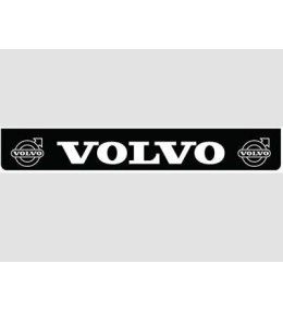[B0913] Bavette arrière noire avec logo VOLVO blanc