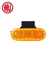 Was oval orange position light with bracket