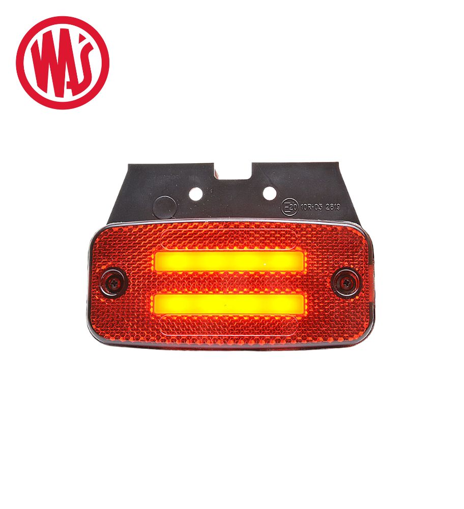 Was feux de position catadioptre rectangle Néon rouge