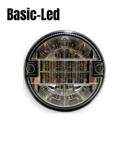Feu de recul rond LED - 3/4W - 12/24V - 150mm