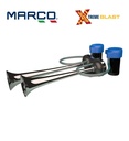 Marco trompette électropneumatique double compresseur 12v