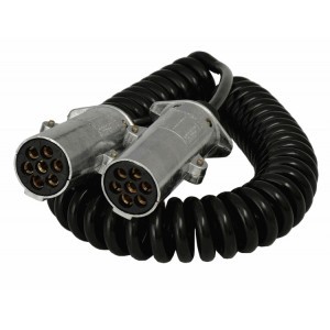 Cable enroulé fiche N 3,8m