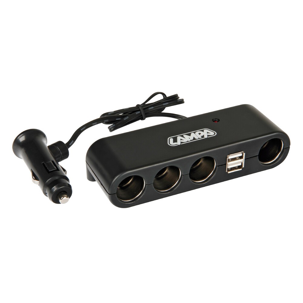 Multi-socket prise allume cigare et USB