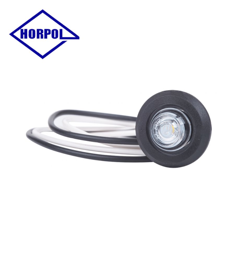 [FG2631LD] Horpol feu de position frontal rond blanc