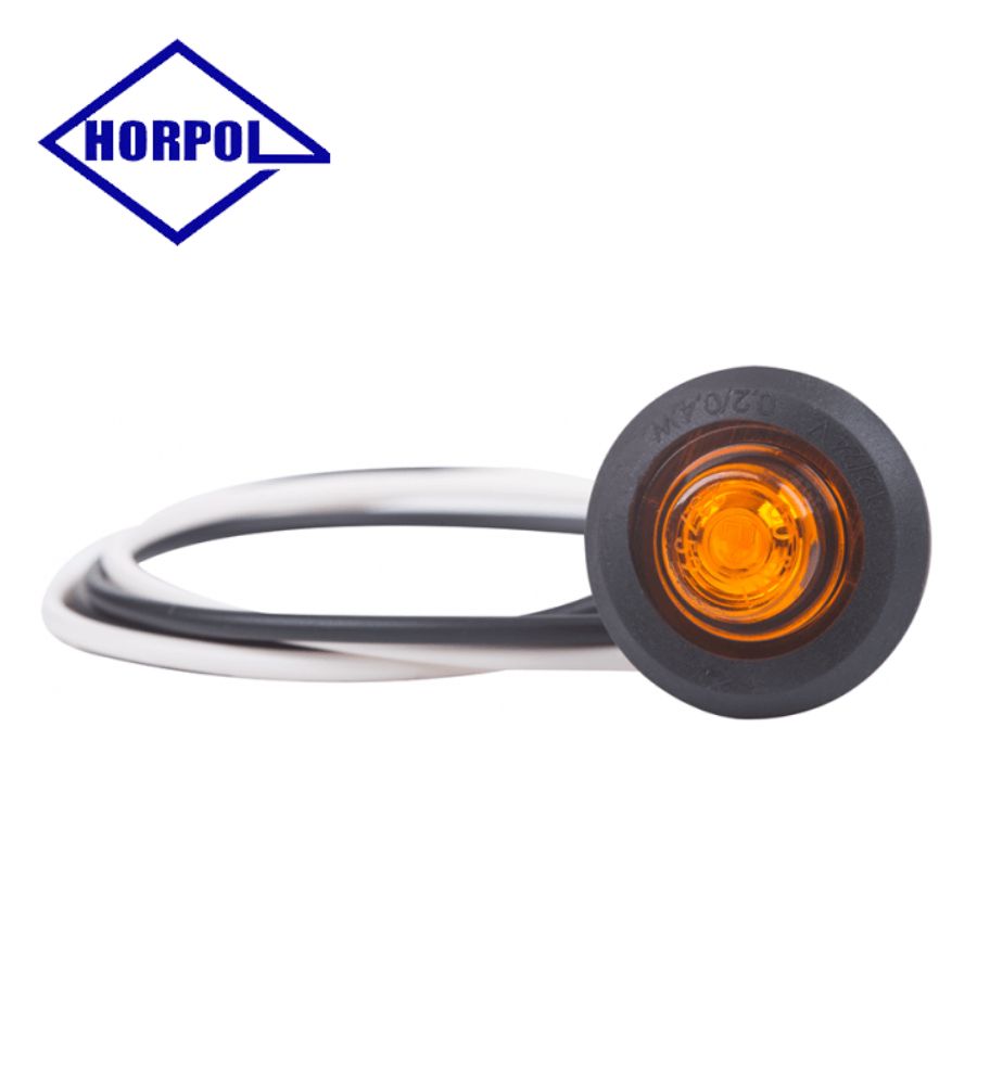 [FG2632LD] Horpol feu de position frontal rond orange