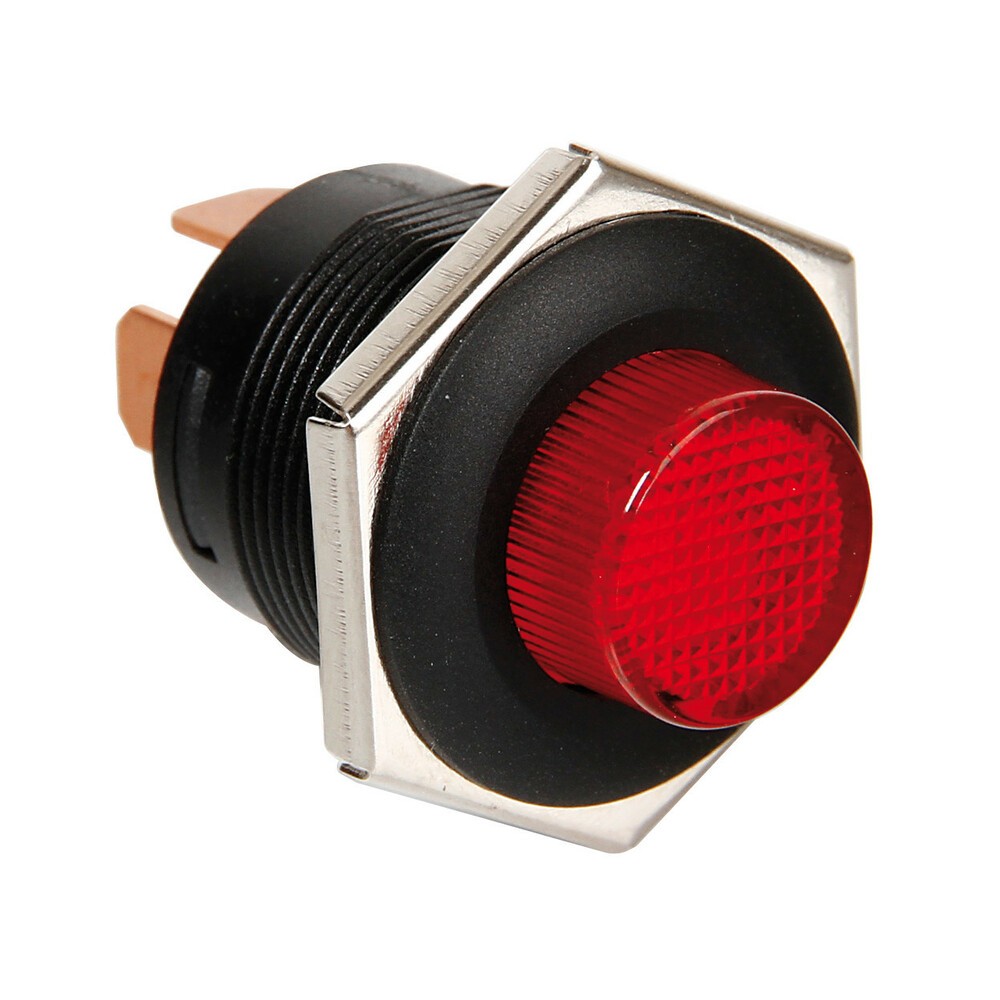 Interrupteur - Rouge - 12/24V