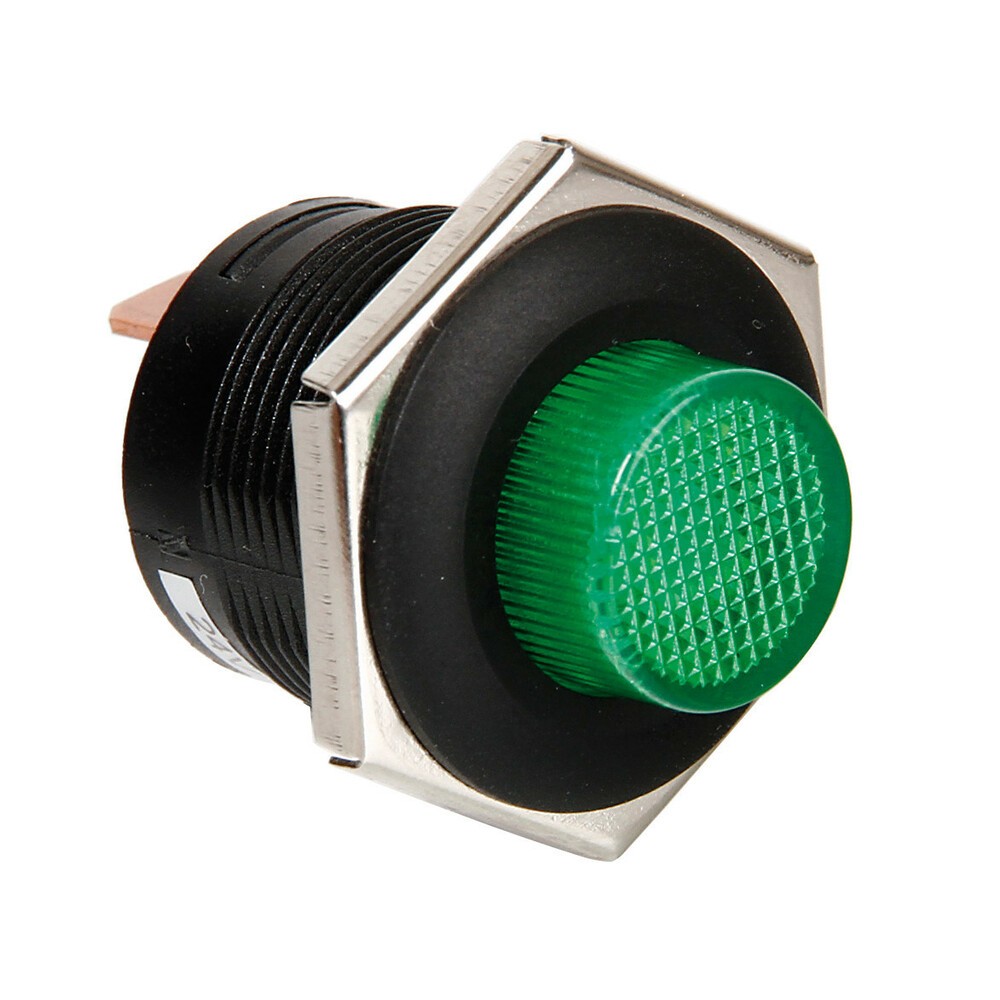 Interrupteur - Vert - 12/24V