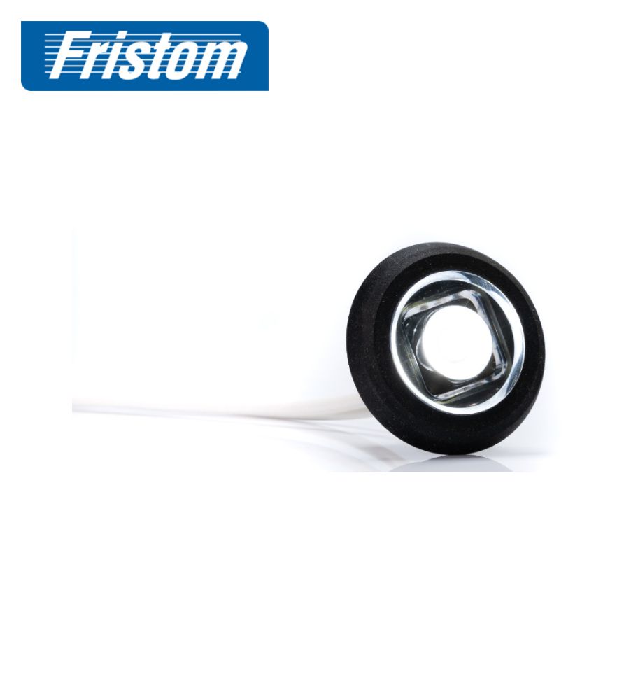 Fristom feu de position rond 1 led encastrable blanc