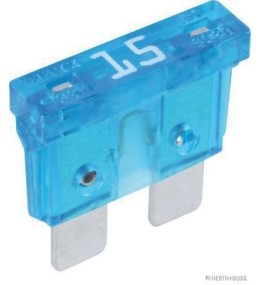 Fusible à fiche standard bleu 15A (50 pièces)