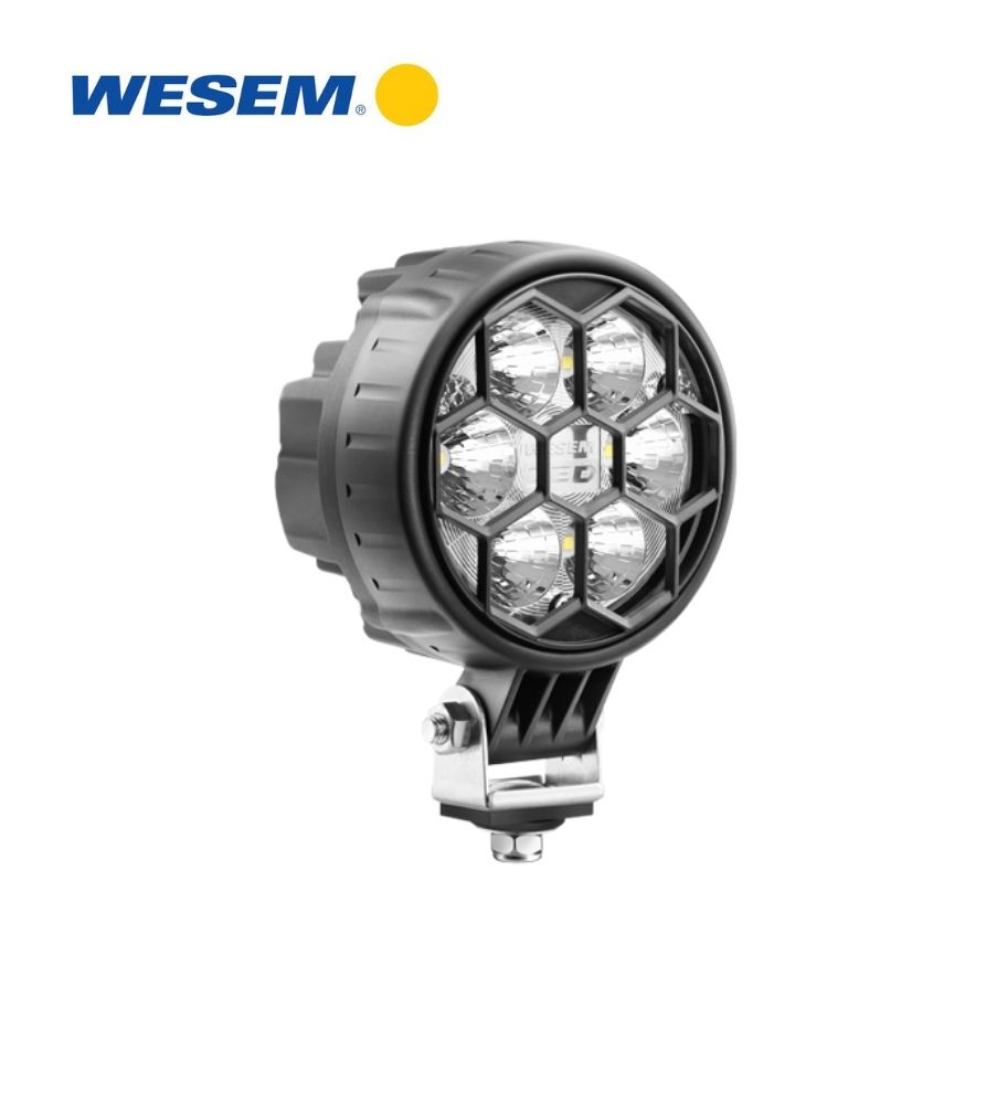 Wesem phare de travail rond CRC3 2000lm 25W 4° Câble