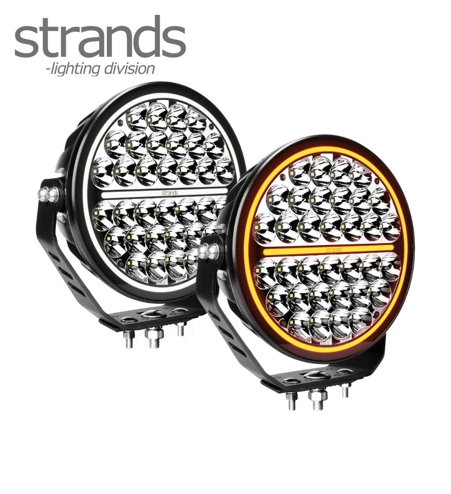 Strands Phare de route Siberia Night Ranger 9"