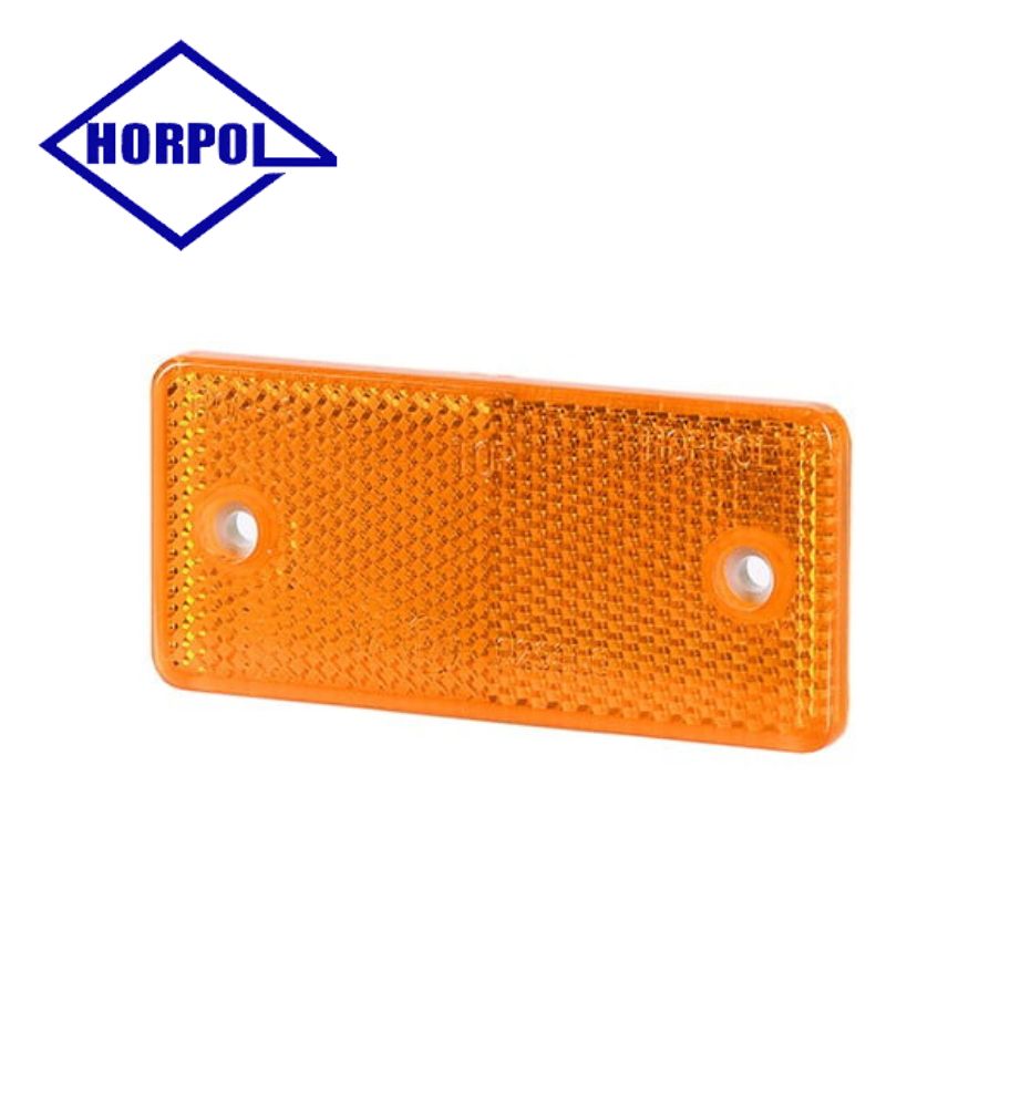 Horpol catadioptre rectangle orange