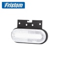 Fristom feu de position ovale avec catadioptre blanc