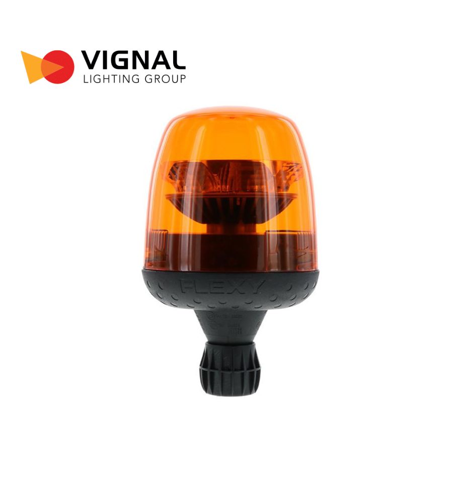 Vignal gyrophare Taurus orange Led poteau