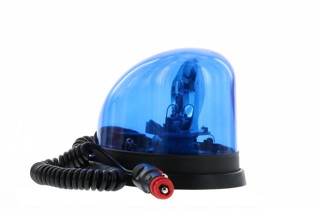 Vignal Gyrophare Goutte d'eau bleu magnétique halogène 12V