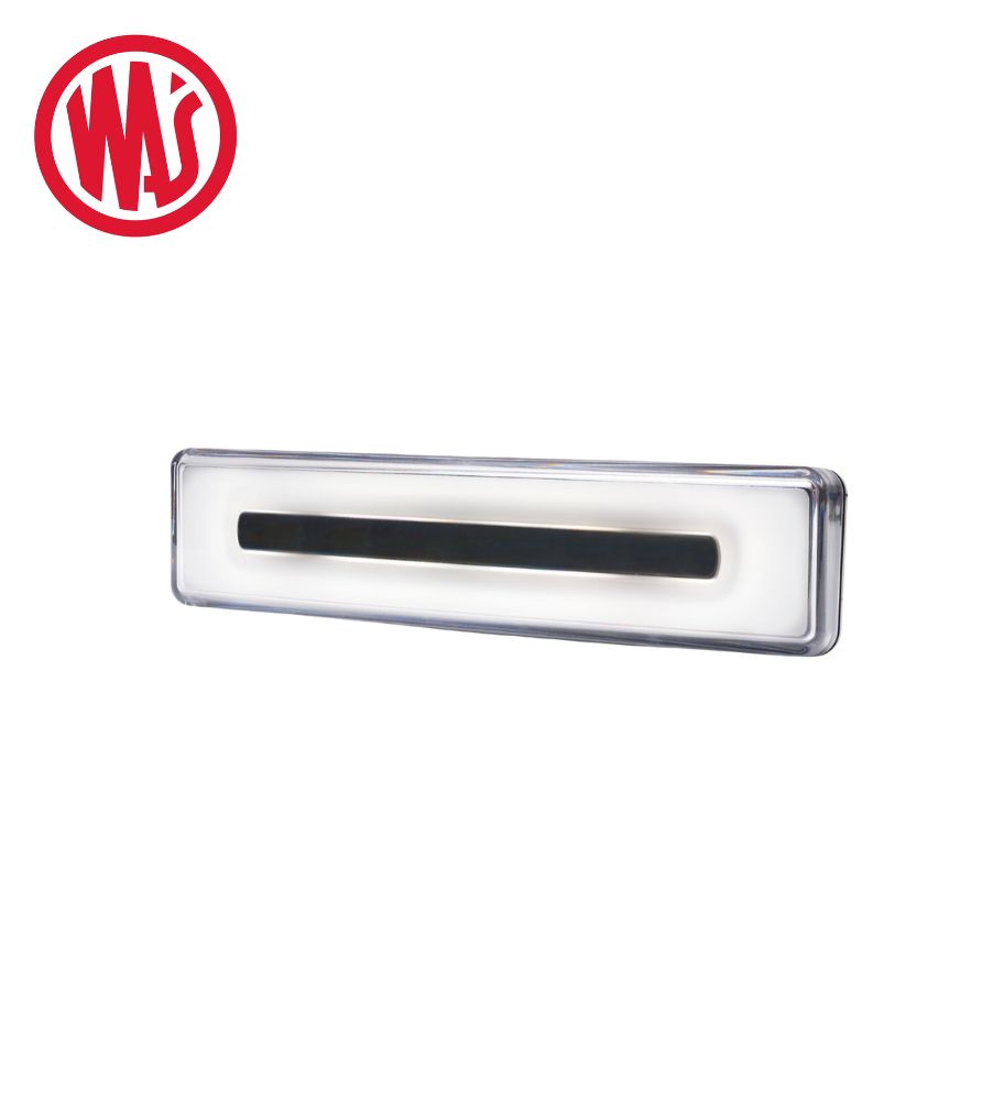 Was feu de position rectangulaire Néon blanc fiche AMP