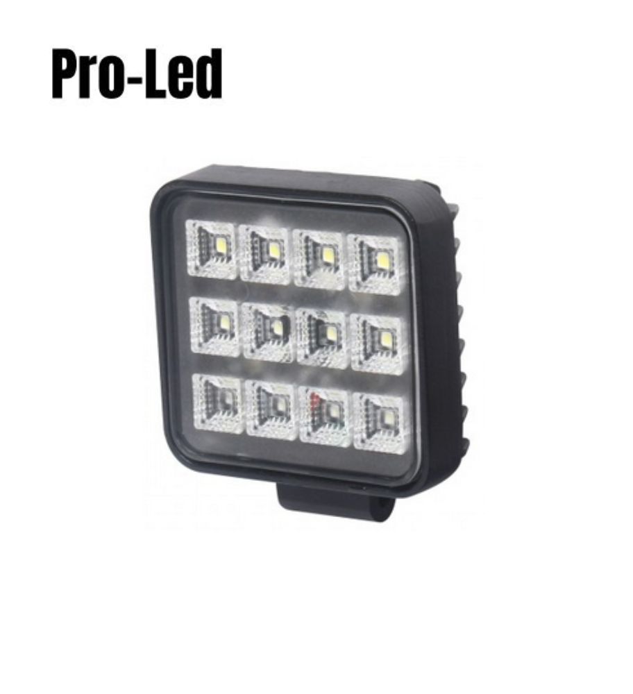 Pro led Phare de travail avec interrupteur 1800lm 12W