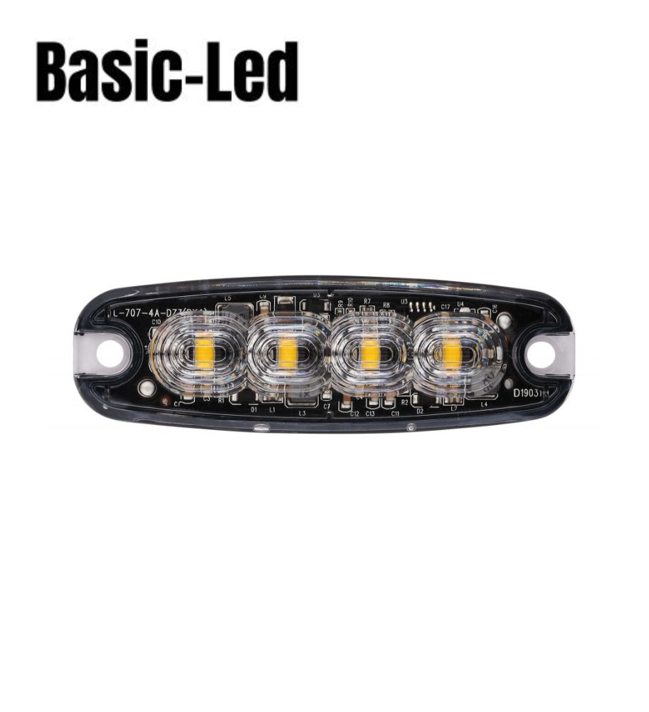 Basic Led Flash 4 Led orange