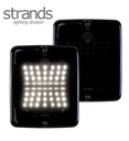 Strands Dark Knight white rectangular reversing light
