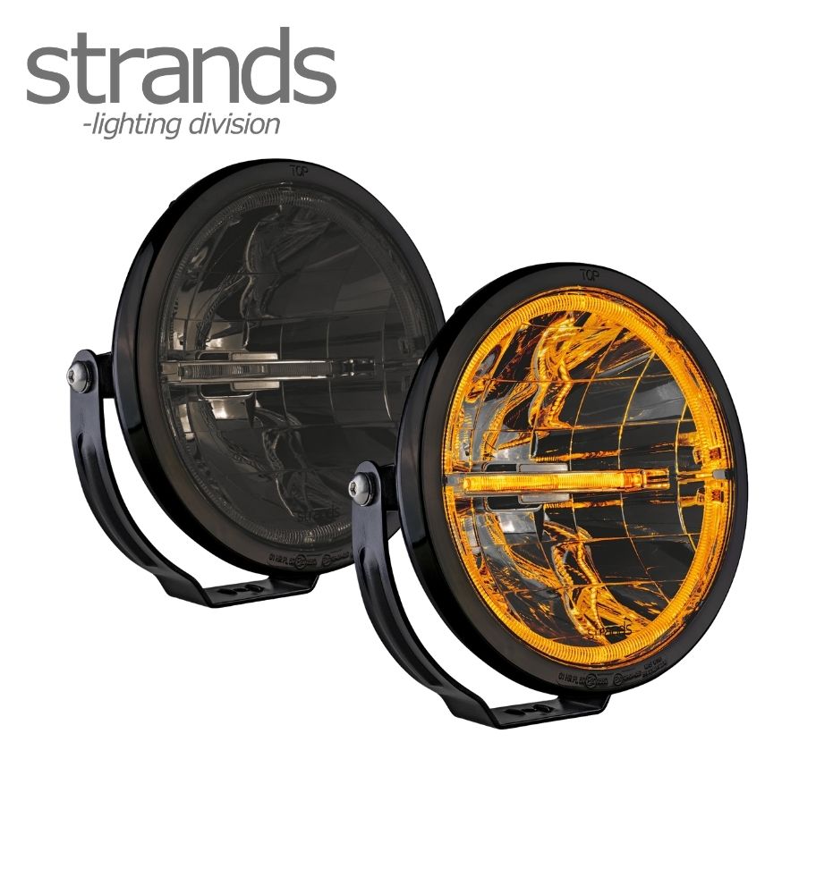 Strands phare de route Ambassador Dark Knight 9"