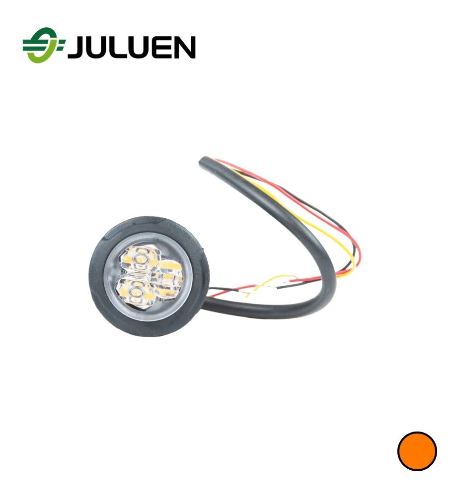 Juluen Flash UR03 rond 1 led orange