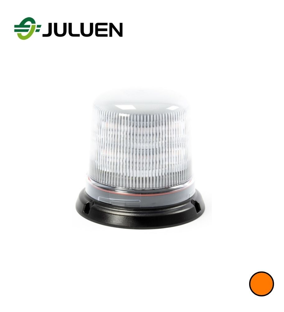 Juluen Gyrophare B14 fixe  lentille claire orange