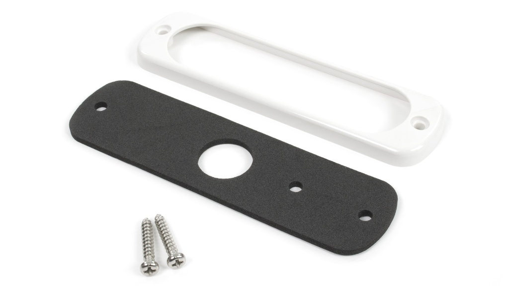 White bezel for ST6 LED Flash