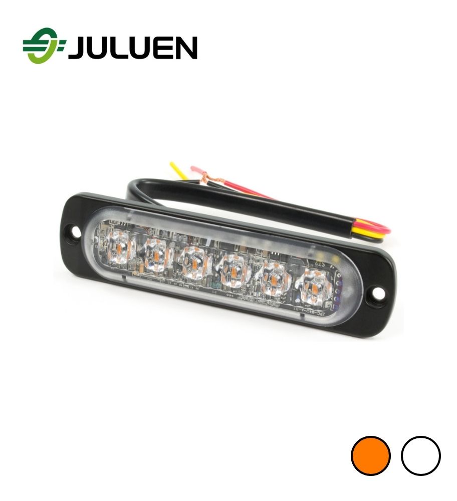 Juluen Flash ST6 6 led orange et blanc