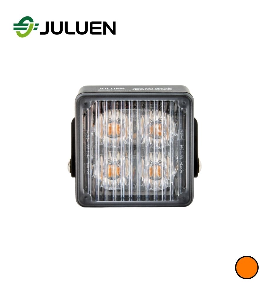 Juluen flash SQ4 carré 4 led Orange