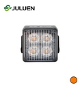 Juluen flash SQ4 carré 4 led Orange