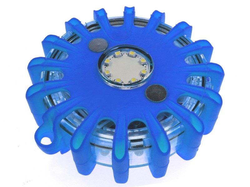 Balise de signalisation bleu - 12 & 230V