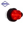 Horpol feu de gabarit Oldschool blanc et rouge court
