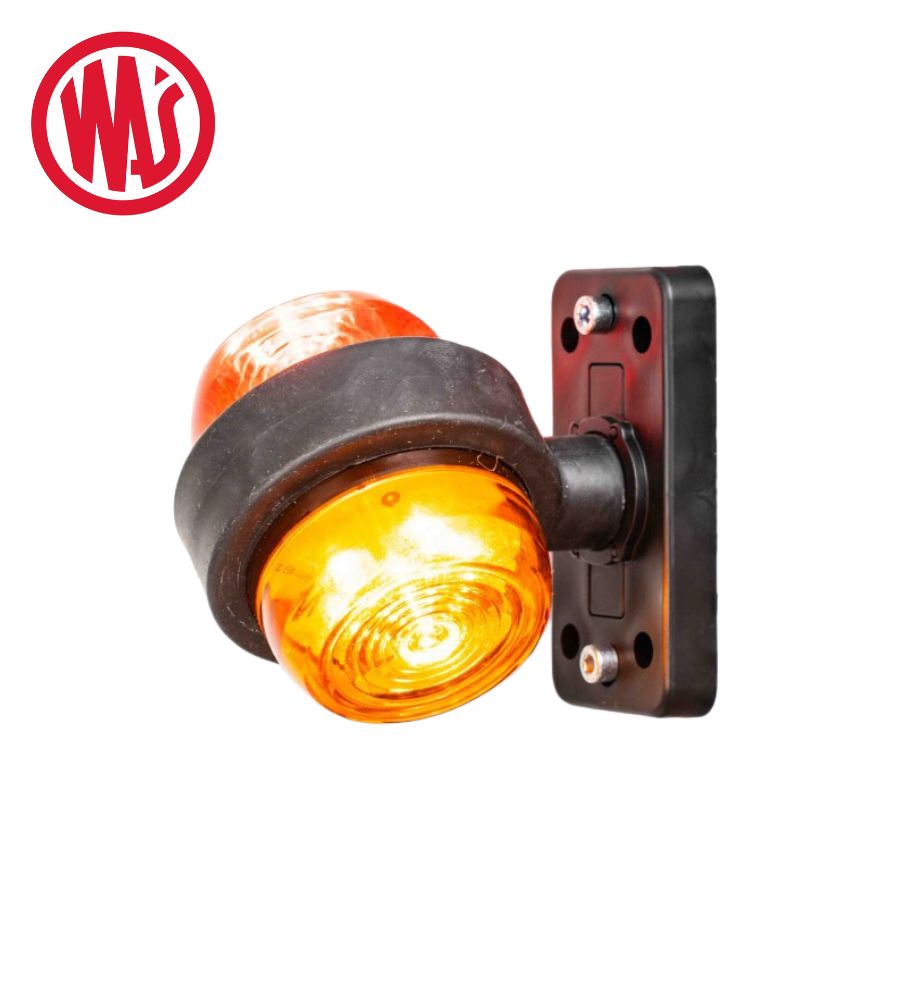Was short clearance light Orange and red Bouliche
