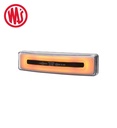 Was feu de position rectangulaire Néon orange