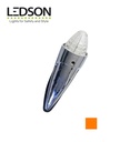 Ledson feu torpille Lumière orange lentille transparente 24v