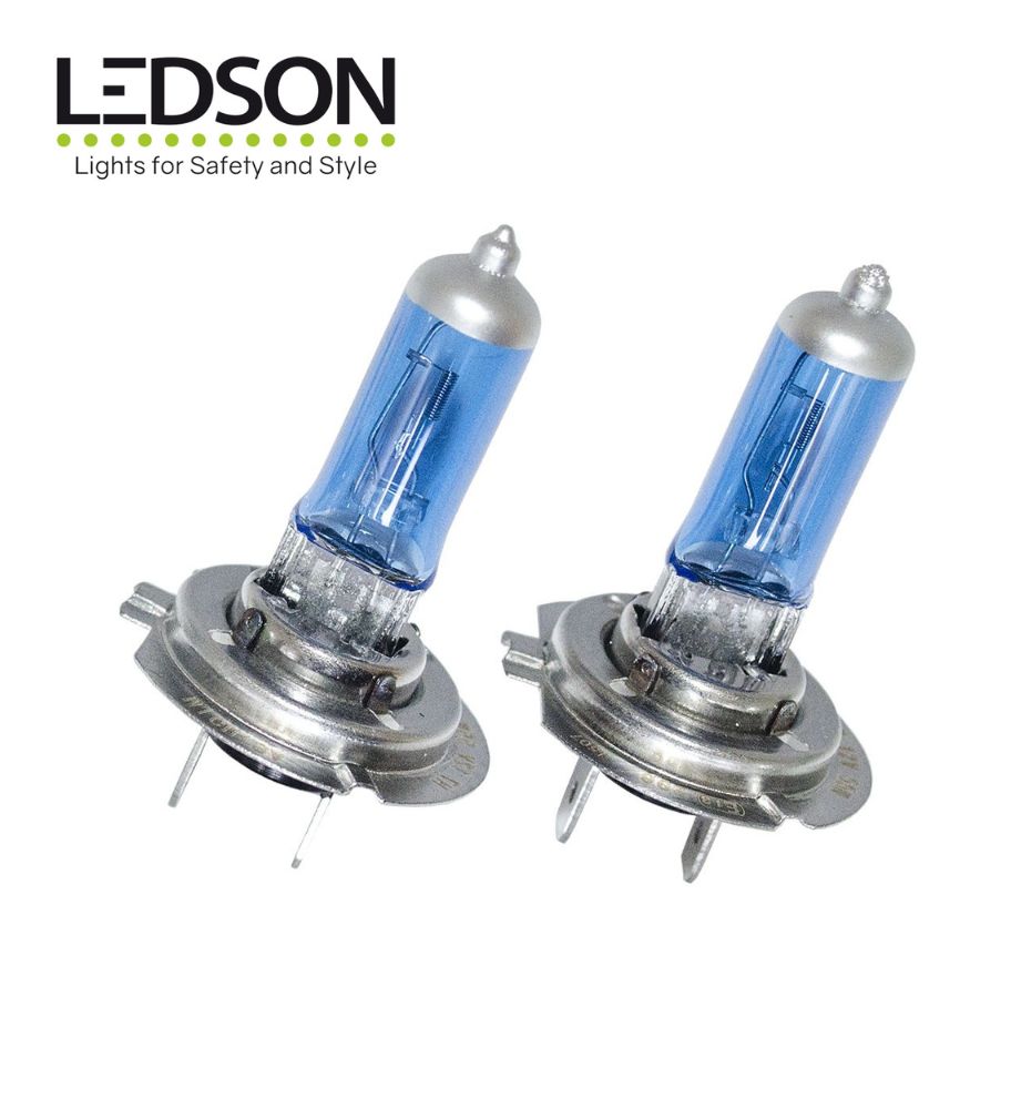 Ledson ampoule Halogène Xenonlook bleu 24v H7