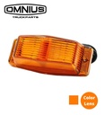 Omnius feu de position double LED orange lentille orange 24v