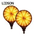 Ledson feu espagnol orange et orange lentille transparente