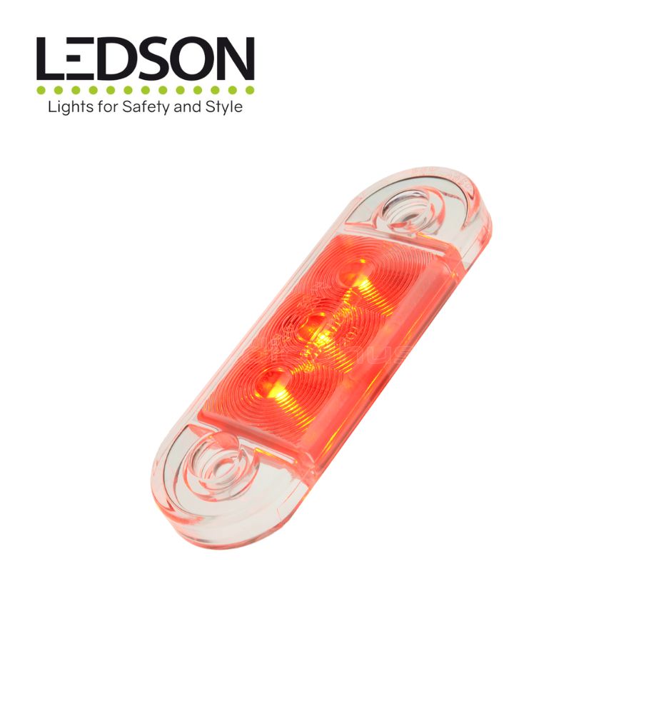 Ledson position light 3 Led red 12-24v