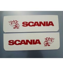 Bavette SCANIA - 18x60cm - Rouge