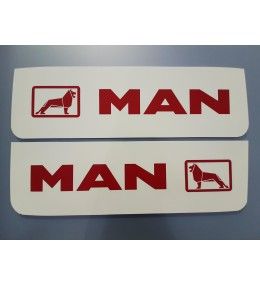 [B7812833-TS] Bavette MAN - 18x60cm - Rouge