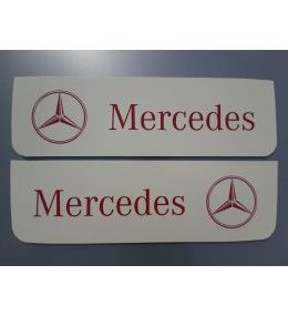 Bavette MERCEDES - 18x60cm - Rouge