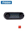 Fristom feu de position rectangulaire 4 Led DARK rouge