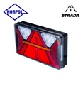 Horpol phare arrière multifonction Strada avec réflecteur 12-24v GAUCHE