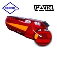 Horpol phare arrière  multifonction Marvic avec réflecteur  12-24v DROIT