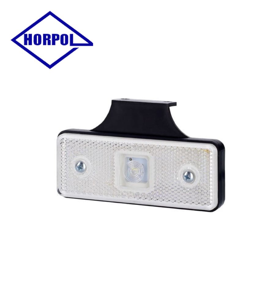 Horpol rectangular position light white support
